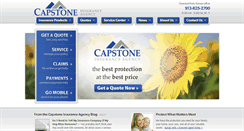 Desktop Screenshot of capstoneagency.com